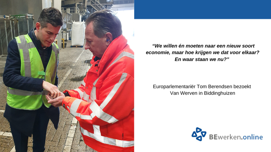 Tom Berendsen bezoek Van Werven